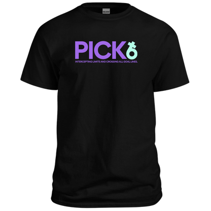 PICK6 Signature Slogan T-Shirt